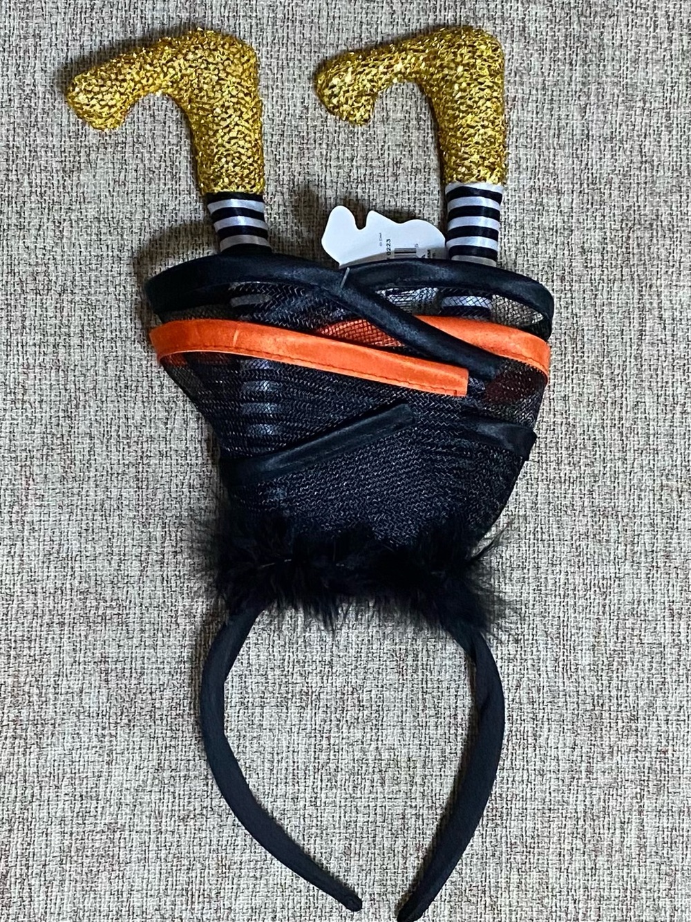 Wicked witch upside down feet headband - Picture 2 of 2